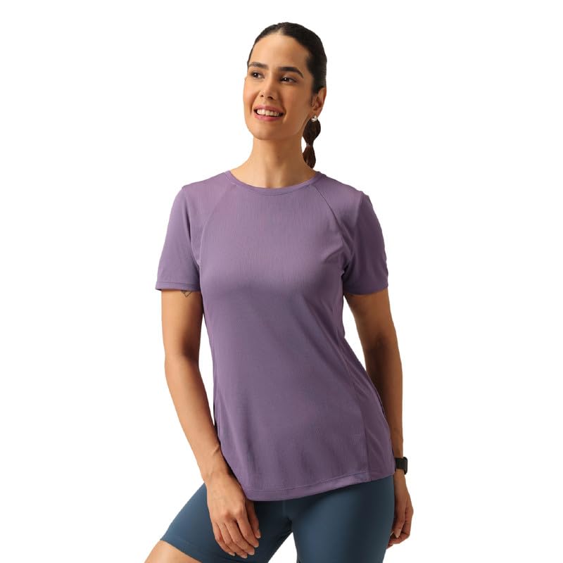 BlissClub Womens Polyester Regular Cloudflex Round Neck Tee | Weightless Comfort All Day Long | Feels Like Second Skin| Flattering Fit |Insanely Lightweight BlissClub Womens Polyester Regular Cloudflex Round Neck Tee | Weightless Comfort All Day Long | Feels Like Second Skin| Flattering Fit |Insanely Lightweight