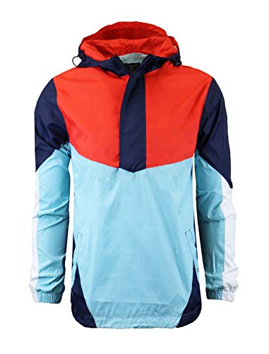 Image of Screenshotbrand Lightweight Hooded Water Resistant Windbreaker - Zip-up Fashion Map Print Rain Jacket