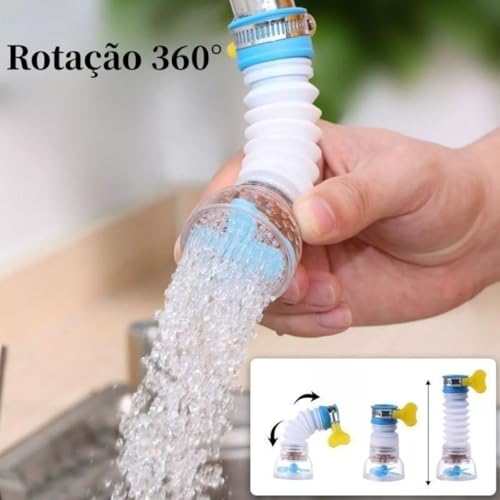 Bico Para Torneira Arejador Chuveirinho Com Filtro Cozinha (Cores Sortidas) PREMIUM