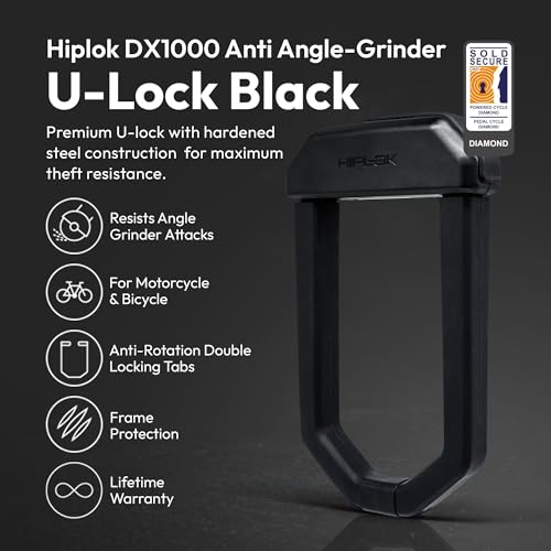Hiplok D1000 Anti-Angle Grinder D Lock