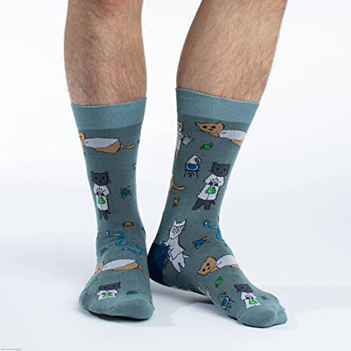 Good Luck Sock Men's Cat Socks, Adult2