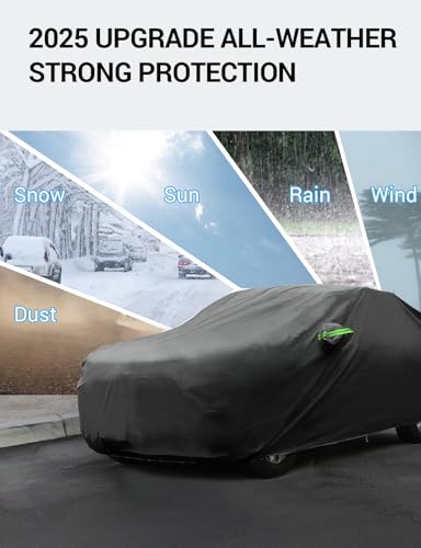 Image of Proadsy Custom Fit 2009-2024 Ford Edge Car Cover Waterproof UV Sun Outdoor