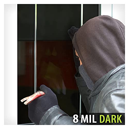 Película para ventana seguridad privacidad 8 mil negra miniatura 5