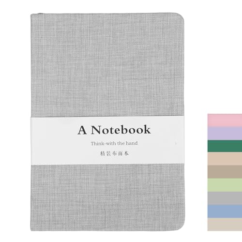 Carnet en toile B6 PATIKIL | Couverture rigide premium et papier épais 100 GSM pour le bureau