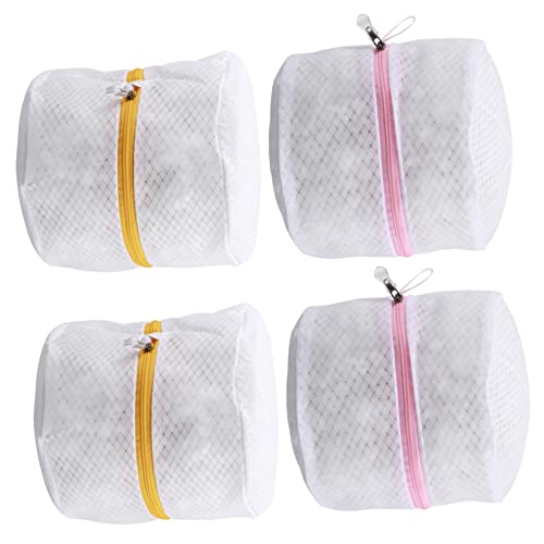 Holibanna 4Piezas Lavandería Para Lencería y Ropa Interior Bolsa De Resistente Deformación