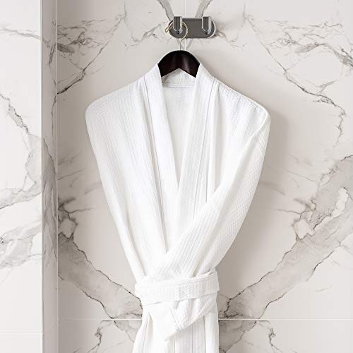 Diamond Kimono Robe - White - One Size2