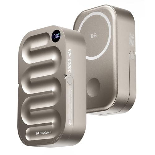 DailyObjects Loop Qi2 Certified 20000 Mah Mag-Safe Compatible Alu...