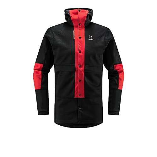 Haglöfs L.i.m Zt Sync 1 Mid Hood Men veste de randonnée orange pour homme
