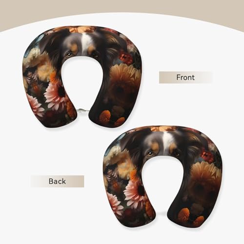 Almohada de Viaje Memory Foam U Suave y Lavable miniatura 2