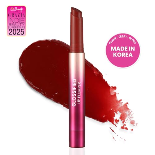 Image of Typsy Beauty Glossified Lip Plumer- K Pop | 3-in-1 | Hydrating & Nourishing Lip Balm | Instant Fullness with Lip Plumper | High Shine Lip Gloss | Formulated In Korea | 2.6gm