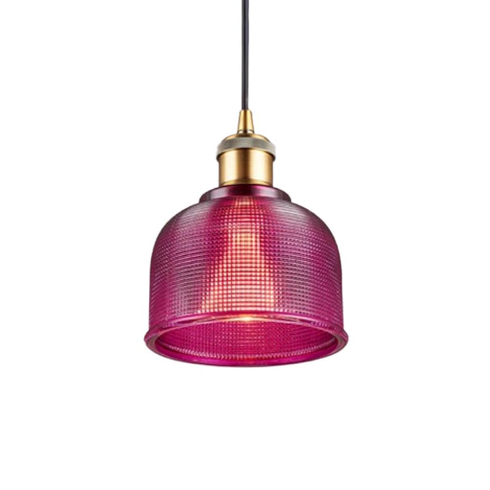 HAIDU Metal Lamp Holder Glass Pendant Lamp Shade, American Creative Style Hanging Light, E27 Light Source Flush Mount Ceiling Light Fixture,Restaurant Cafe Library Chandelier