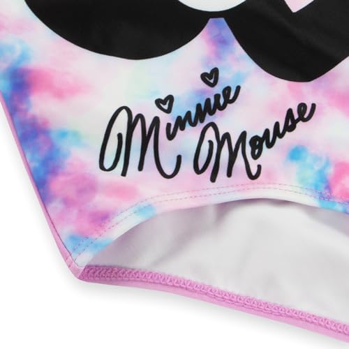Disney Minnie Mouse Swimsuit | Tie Dye Swimsuit for Girls | Girls' One-Piece Swimwear4