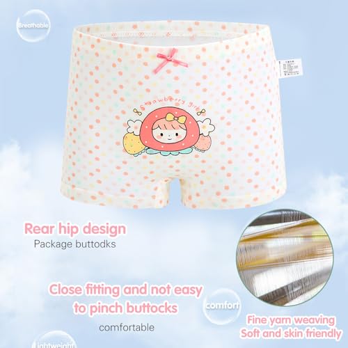 Ruby&Tang Girls Underwear Soft Cool Breathable Kids Boxer Briefs teen Panties 2t 4t-10(Pack of 52