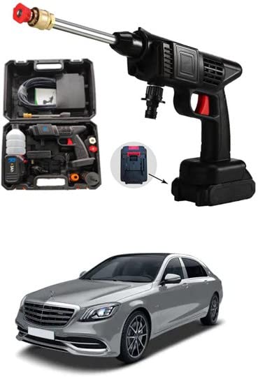 AYW Portable Car Water High Pressure Gun 24V/5 Meter Hose/Water Gun Car/Home Washer for S350 2012