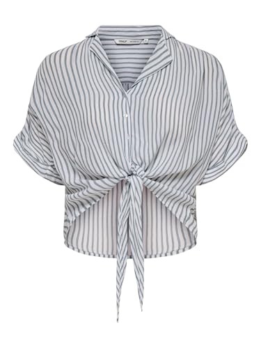 Onlpaula Life S/S Tie Shirt WVN Noos