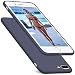 DTTO Case for iPhone 7 Plue and 8 Plus, 5.5 inch, [Romance Series] Liquid Silicone Gel Rubber Shock-Absorption Bumper Cover, Anti-Scratch Back, Midnight Blue