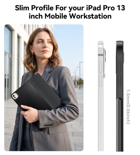 Carcasa iPad Pro 13 premium compatible con conector inteligente 7