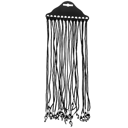 Amosfun 12pcs strap glasses eyeglass for men lanyard sunglasses- Eyeglass String Portable Convenient Useful Sunglass String Eyeglass Cord Eyewear String for Adults Children