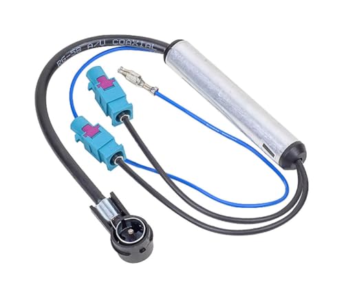 Audioproject A208 - Antennenadapter Autoradio 2X Fakra - DIN Phantomeinspeisung kompatibel für VW Audi Skoda Opel Mercedes Seat Antennenstecker Autoradio Fakra Adapter Z-Buchse Audioproject A208 - Antennenadapter Autoradio 2X Fakra - DIN Phantomeinspeisung kompatibel für VW Audi Skoda Opel Mercedes Seat Antennenstecker Autoradio Fakra Adapter Z-Buchse