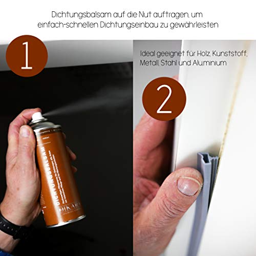 Gummipflege für Auto und Dichtungen 400 ml von Dikara