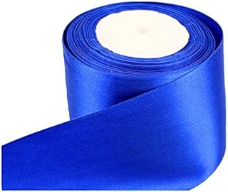 GCS LONDON ROYAL BLUE Satin Ribbon - 50mm Wide - 5 Meter