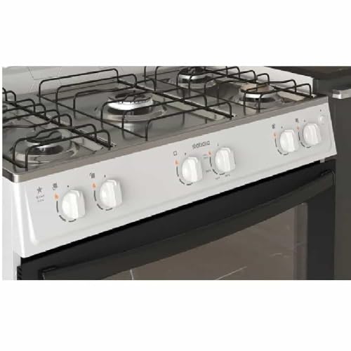 Fogão de Piso Itatiaia 5 Bocas Star New Branco – Bivolt
