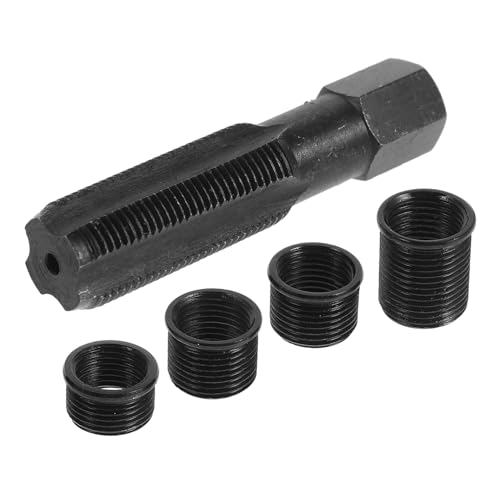PartyKindom Complete Car Thread Repair Kit Mm Spark Plug Re-Threader Set for Engines
