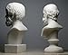 Socrates & Aristotle Greek Philosopher Bust Head Set Statue Sculpture