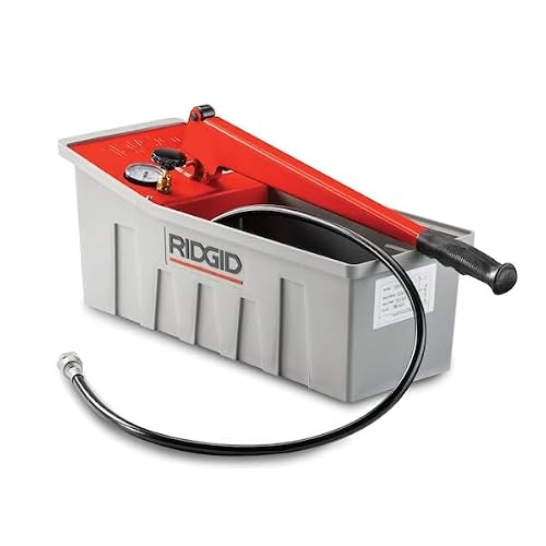 RIDGID 50557 1450 Pressure Test Pump, Hydraulic Pressure Test Kit,gray,Large - Thumbnail 6