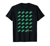 Disney Pixar Hoppers Tom Lizard Emoji Pattern Tシャツ