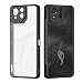 Produktbild TIMEYUE Hülle für Asus ROG Phone 8 Pro, [Stoßfest] Transparent PC + Weich TPU Schutzhülle Case, Anti-Kratz Mattierte Hülle für Asus ROG Phone 8 Pro-Schwarz