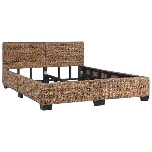 Rantry Bettgestell Natur Rattan 160 x 200 cm Bettgestell Model283095