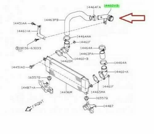 D'Admission D'Air Pour Koleos Pour VEL SATIS 2.0 DCI Turbo