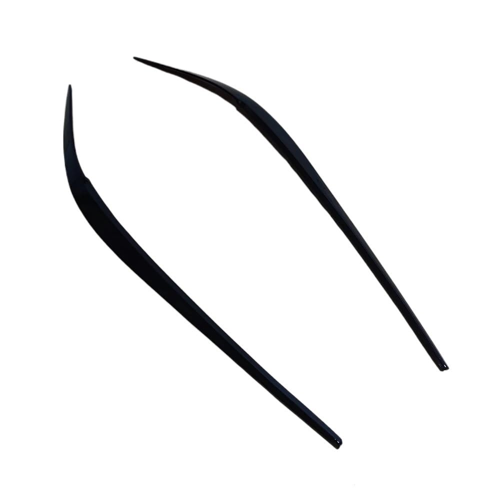 Car Headlight Eyebrow Eyelid Car Front Headlight Eyebrow Eyelids Stickers Body Kit Trim for 3 Series for G20 for G21 for 320i for 325i for 330i 19-22 Sedan Touring