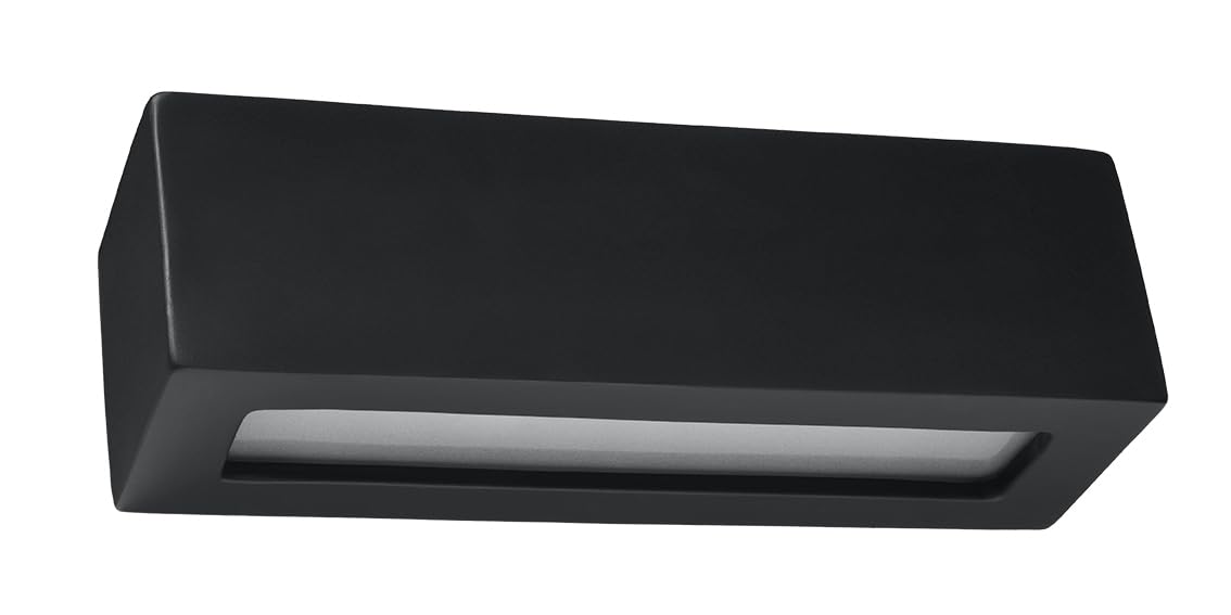 Sollux Vega SL.0878 Up & Down Wall Lights Black E27