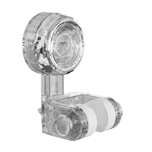 Flexible Shower Head Holder - Adjustable Angle Shower Head Bracket | Easy Install Showerhead Holder Drill-Free with Strong Adhesion