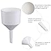 TIDTALEO 70Mm Plastic Buchner Filter Funnel Laboratory Suction Filtration Funnel for Scientific and Industrial Use