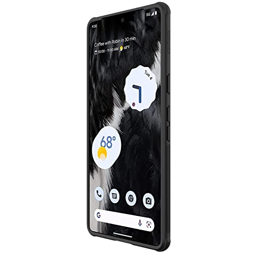 Image of Nillkin Case for Google Pixel 7 (6.3 inch Inch) Super Frosted Shield Pro Hard Back Soft Border (PC + TPU) Shock Absorb Cover Raised Bezel Camera Protect Black