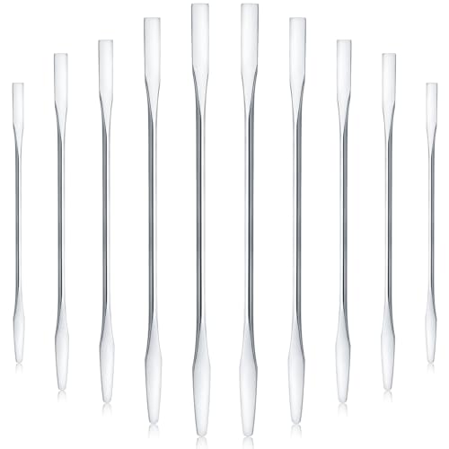 Shappy 10 Pcs Stainless Steel Makeup Spatula Set &ndash; Double Ended Cosmetic Mixing Tool for Cream...