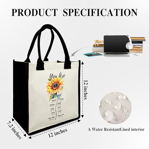 Inspirational Shoulder Beach Bag - God Says You Are Canvas Tote Bag Gifts2