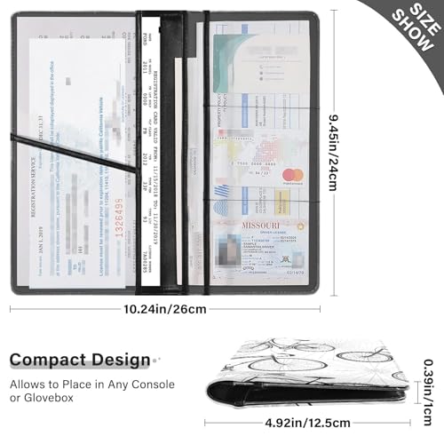 Organizador de Documentos para Carro Slim miniatura 3
