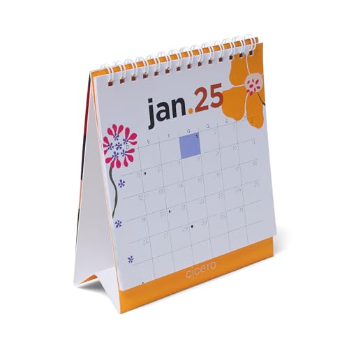 Calendario De Mesa 13X15 Ciceros 2025 Pólen, Cicero