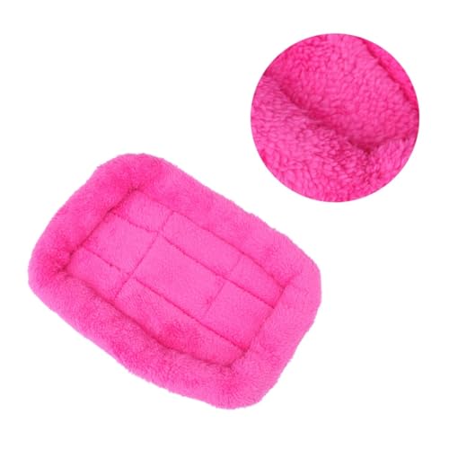 Parliky 犬用マット 犬用ベッド 大型犬用クレート 犬用毛布 犬パッド 子犬用パッド 大型犬用ドッグベッド 犬のもの ペット用品 ペットマット 猫ベッド Rosy