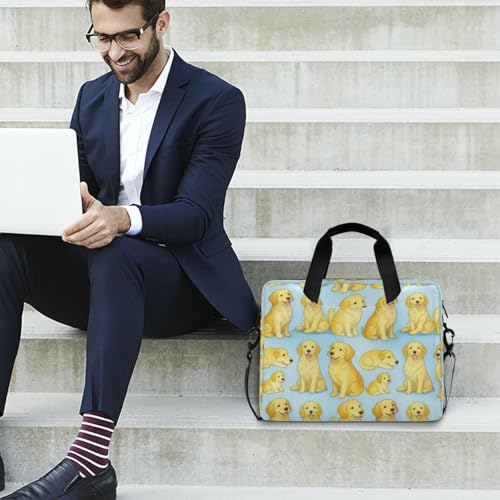 Maletín portátil tipo crossbody para laptop de 15.6 pulgadas miniatura 3