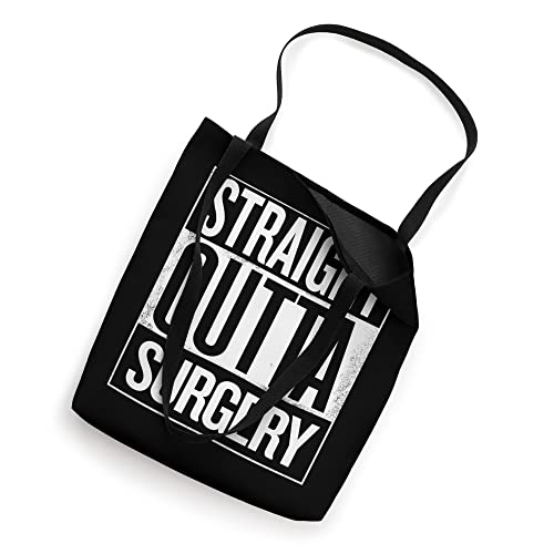 Bolsa Tote con diseño divertido Straight Outta Surgery miniatura 2
