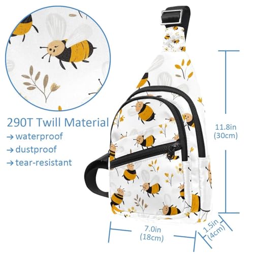 Bolsa de pecho para llevar el móvil con diseño divertido de pollo 4