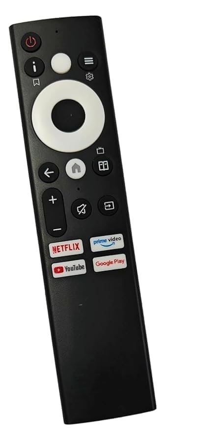 Image of Compatible with Sansui Google TV Remote | Suitable for JSW43ASUHD JSW50GSUHD JSW65ASUHDFF Models | Smart 4K UHD HD Ready Android Television | Non-Voice Remote Control