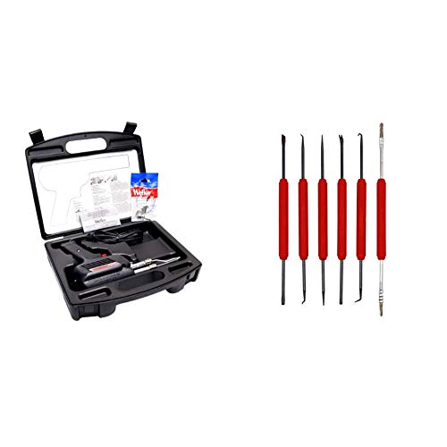 Weller D550PK 260-Watt/200W Soldering Gun Kit with 6-Piece Soldering Tool Kit