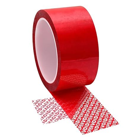 Image of Tamper Evident Void Security Stickers - Self Adhesive Anti Tampering Seal Labels - Void Opened Transfer Sticker for Packaging, Warranty Seal, Shipping Boxes & Security Protection (1, 3 Inch)