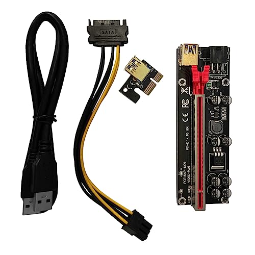 Adaptador Riser PCI-E para GPU con Fijación Estable miniatura 1
